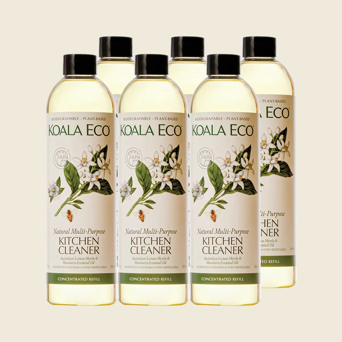 Multi-Purpose Kitchen Cleaner Mandarin Concentrated 6x500ml