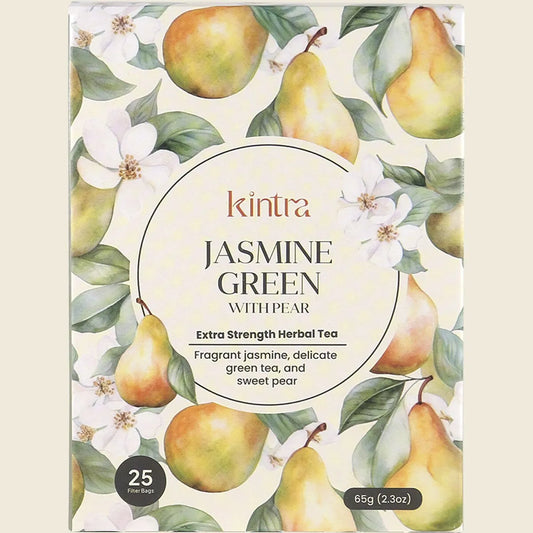 Herbal Tea Bags Jasmine Green with Pear 25pk