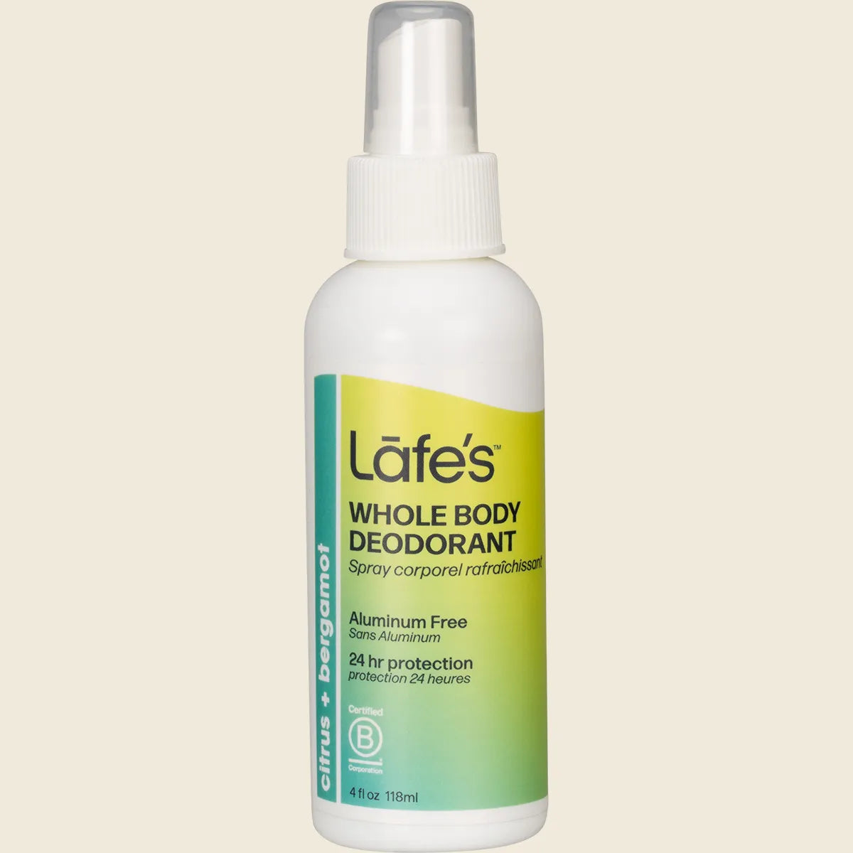Whole Body Deodorant Citrus + Bergamot 118ml