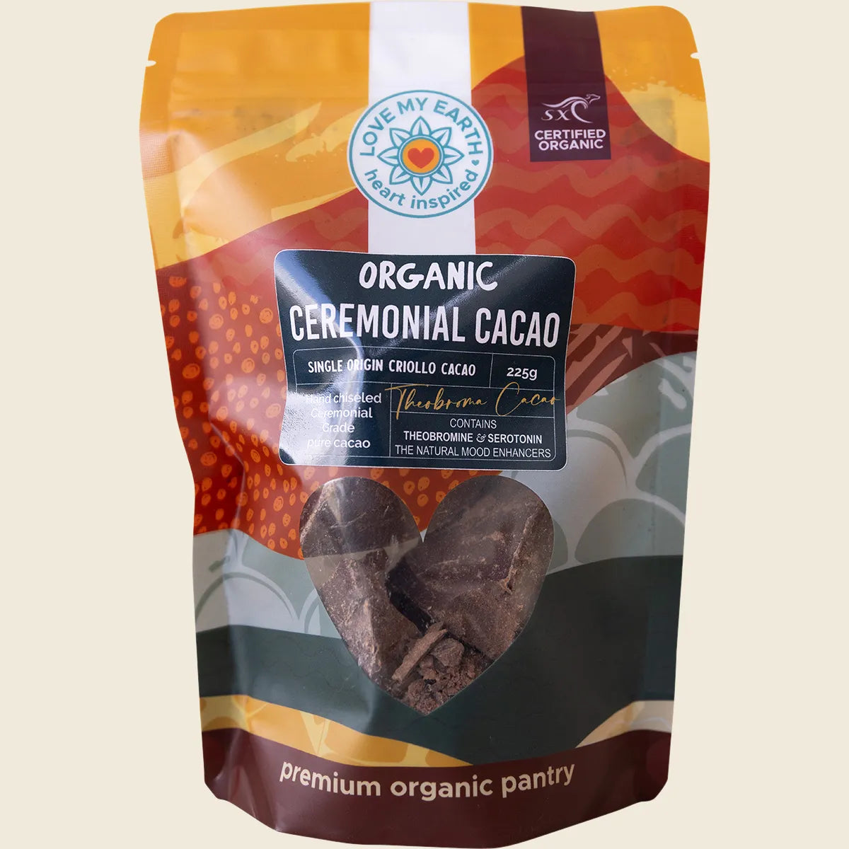 Organic Ceremonial Cacao 225g