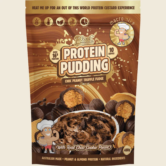 Plant Protein Pudding Choc Peanut Truffle Fudge 400g