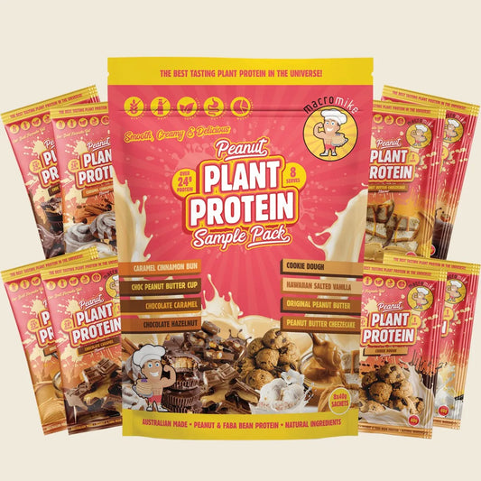 Peanut Plant Protein Sample Pack 8x40g