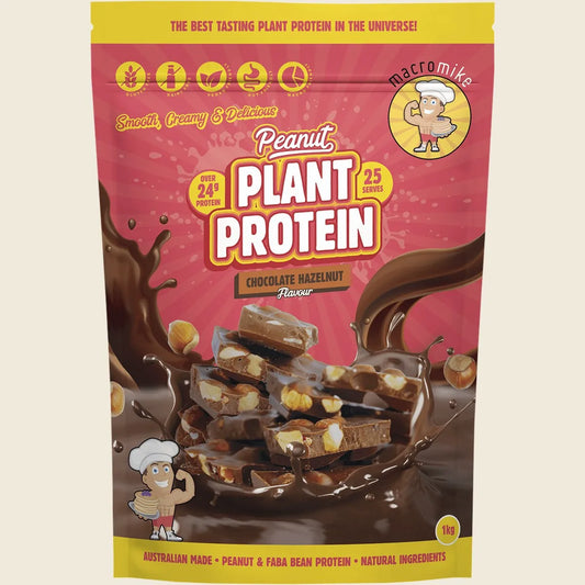 Macro Mike Peanut Plant Protein Chocolate Hazelnut 1kg
