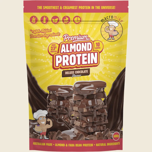 Macro Mike Premium Plant Protein - Almond Chocolate Hazelnut Fondant 400g