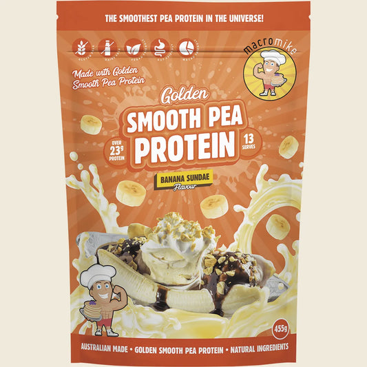 Golden Smooth Pea Protein Banana Sundae 455g