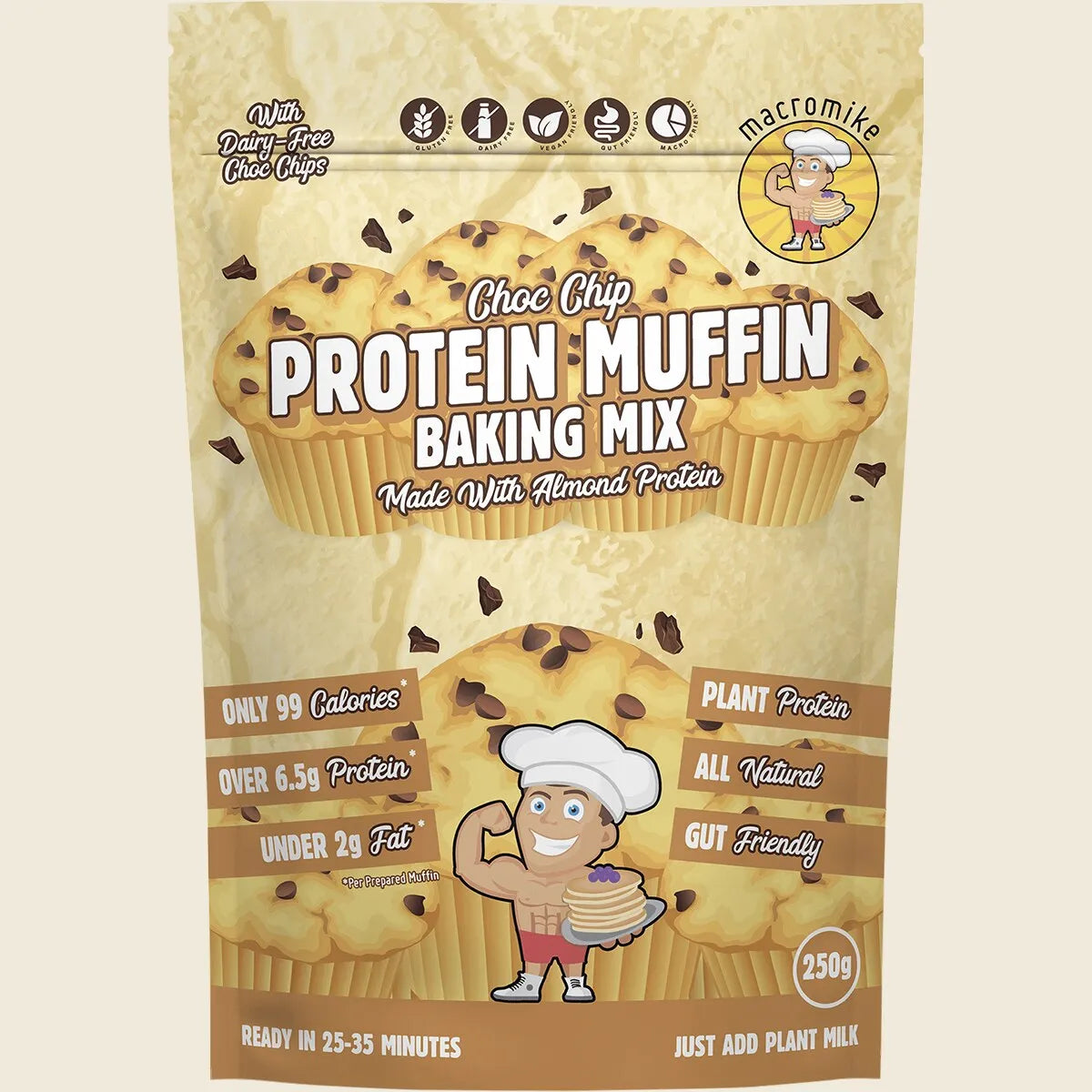 Protein Muffin Baking Mix Choc Chip 250g