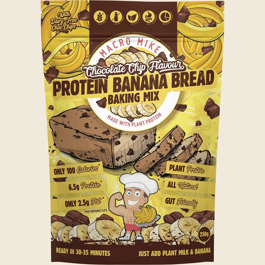 Protein Banana Bread Baking Mix Chocolate Chip 250g