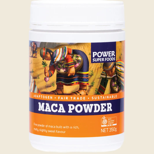Maca Powder Tub Certified Organic 350g
