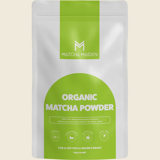 Matcha Green Tea Powder 100% Pure Stone Ground 70g