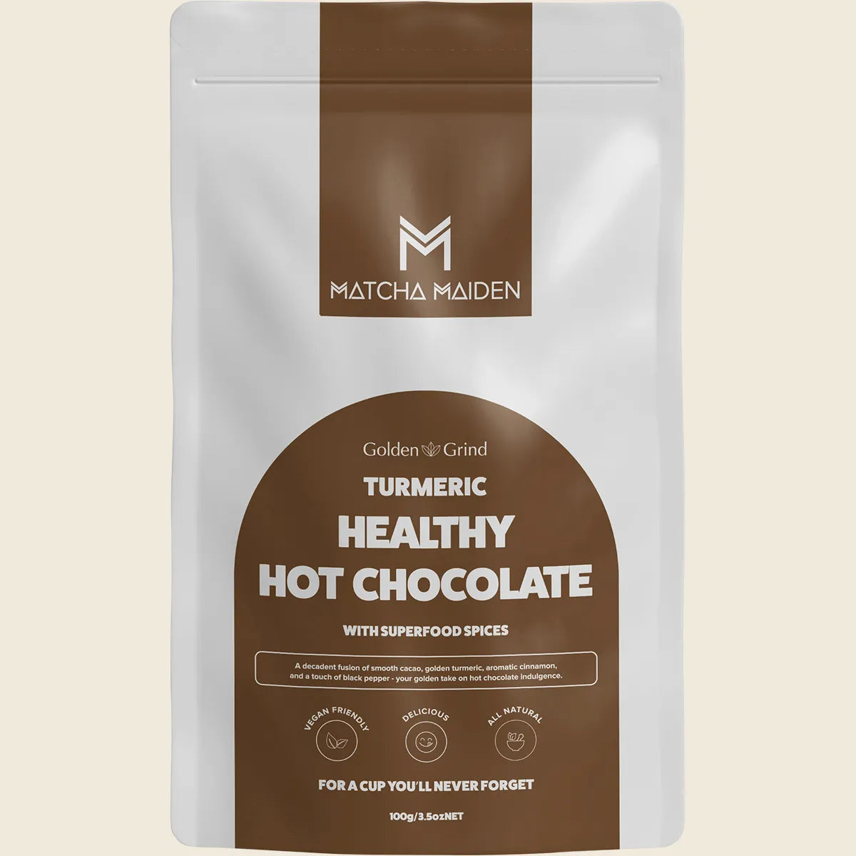 Golden Grind Healthy Turmeric Hot Chocolate Blend 100g