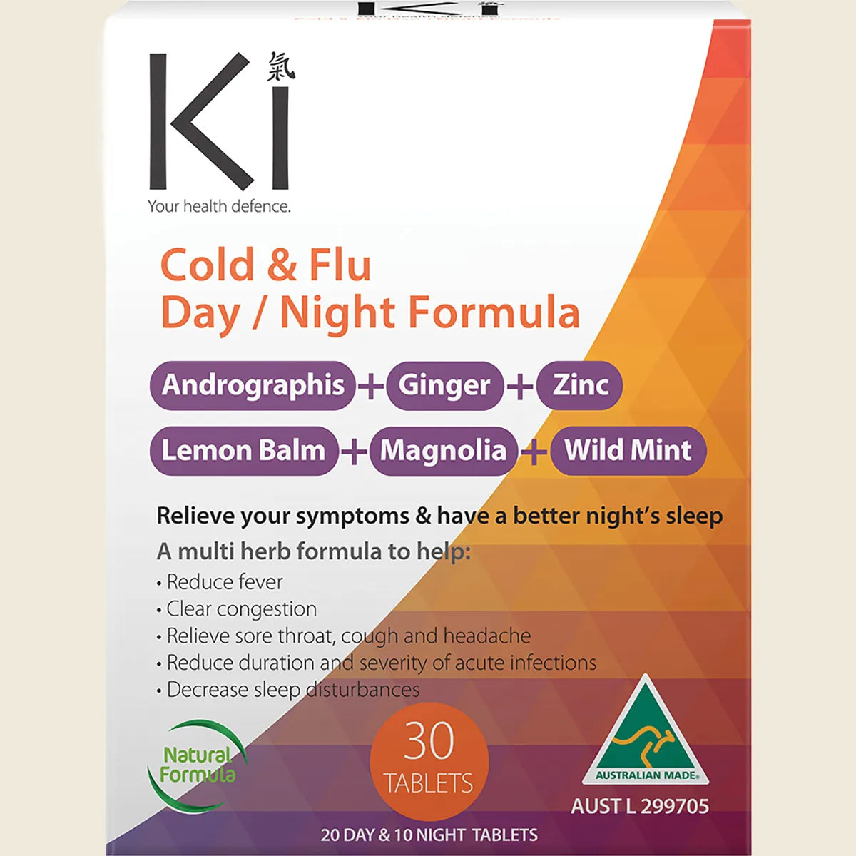 Martin & Pleasance Ki Cold & Flu Day/night Formula 30t