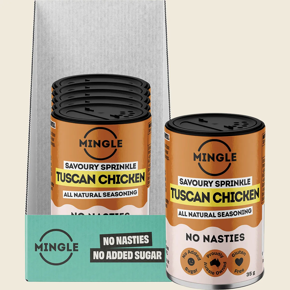 Tuscan Chicken All Natural Seasoning 5x35g