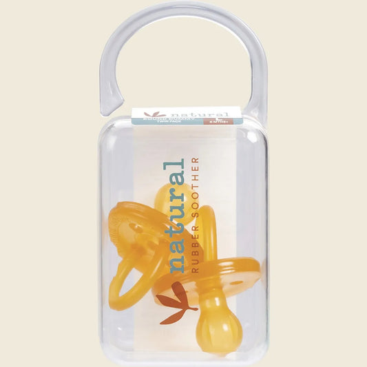 Soother Twin Pack Large Rounded 6 mths + 2pk