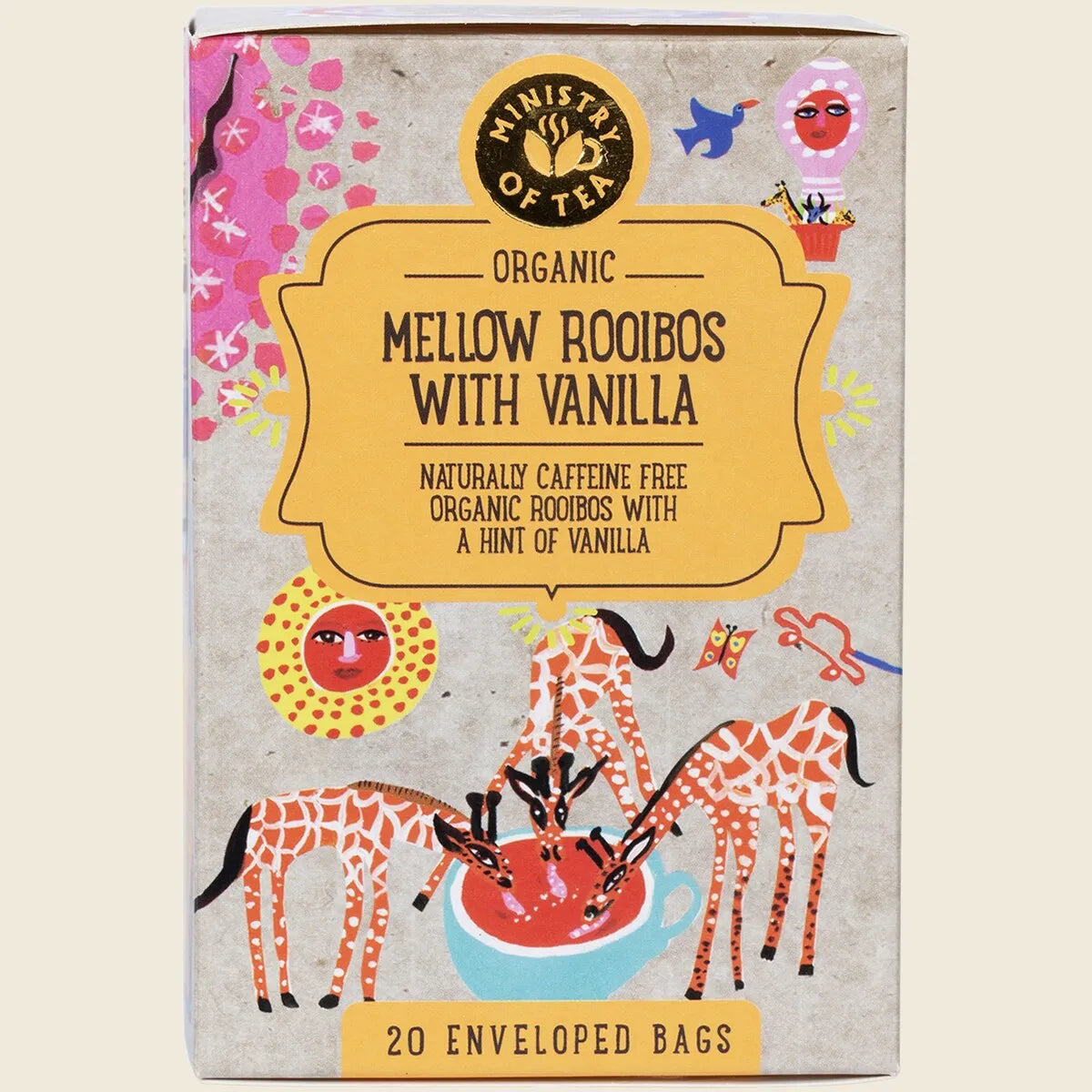 Organic Mellow Rooibos with Vanilla Tea Bags 20pk