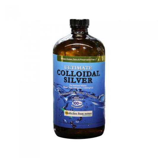 Medicines From Nature Ultimate Colloidal Silver 100ppm 1l