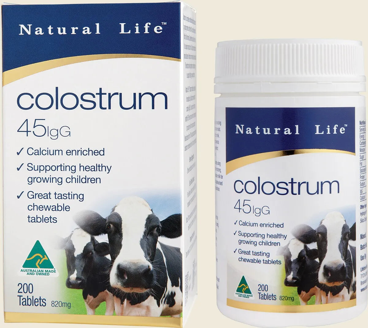 Colostrum 45mg IgG 200 Caps