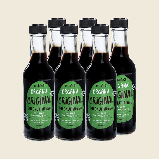 Niulife Organic Coconut Amino Sauce Original 6x250ml