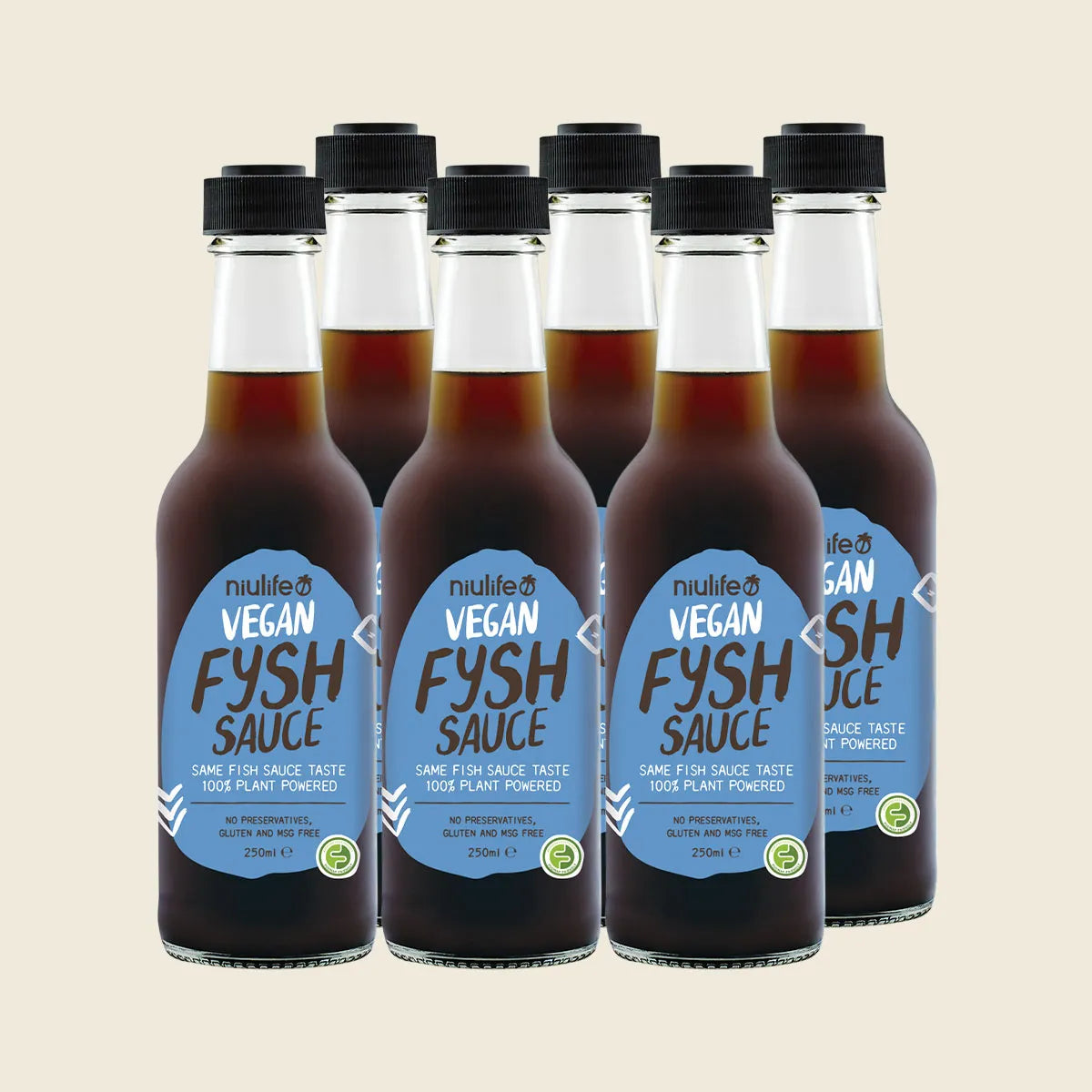 Vegan Fysh Sauce 6x250ml