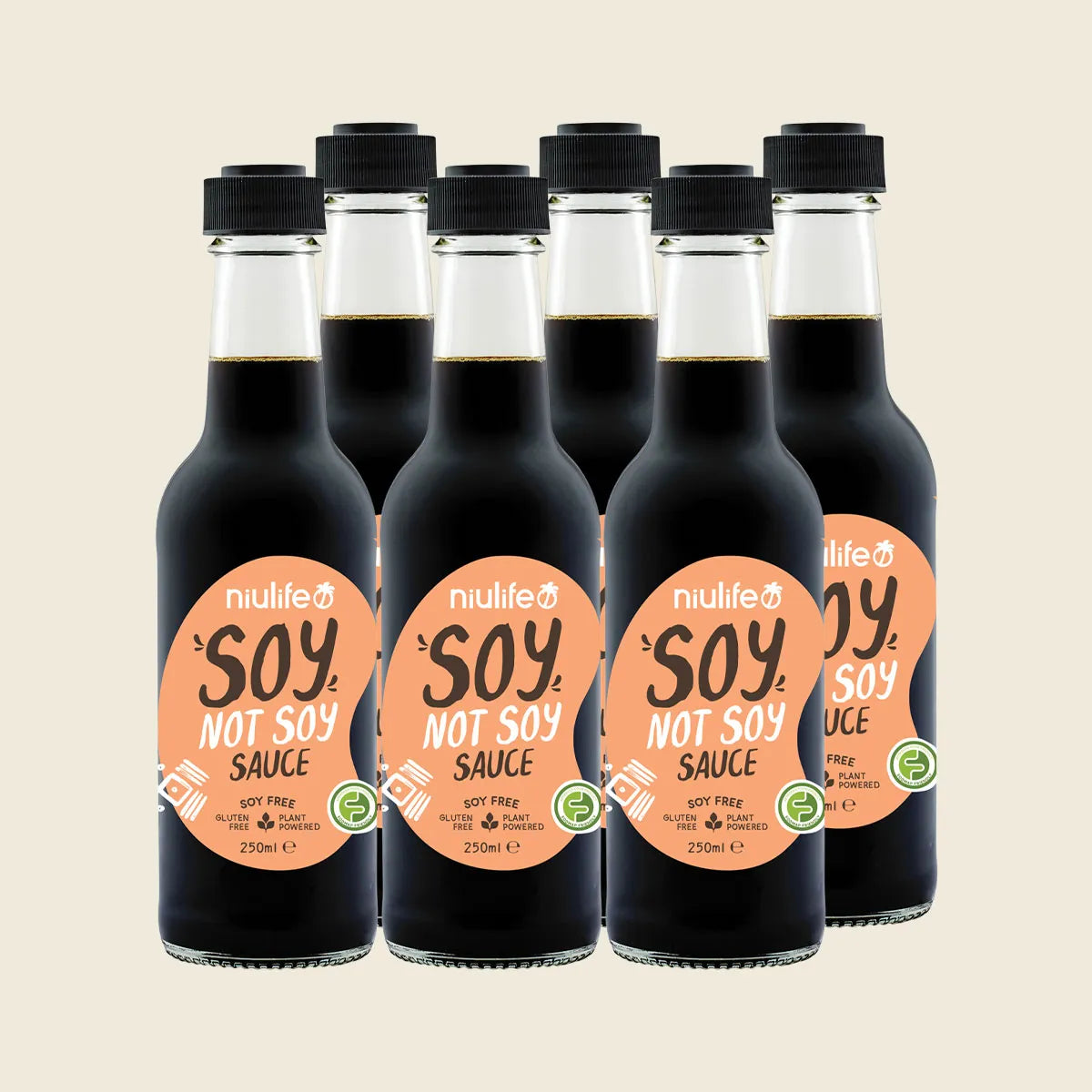 Soy Not Soy Sauce 6x250ml
