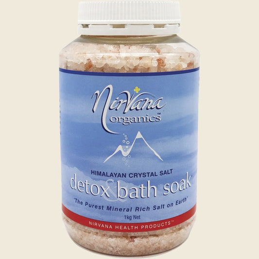 Himalayan Crystal Salt Detox Bath Soak 1kg