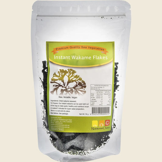 Sea Vegetables Wakame Flakes 50g