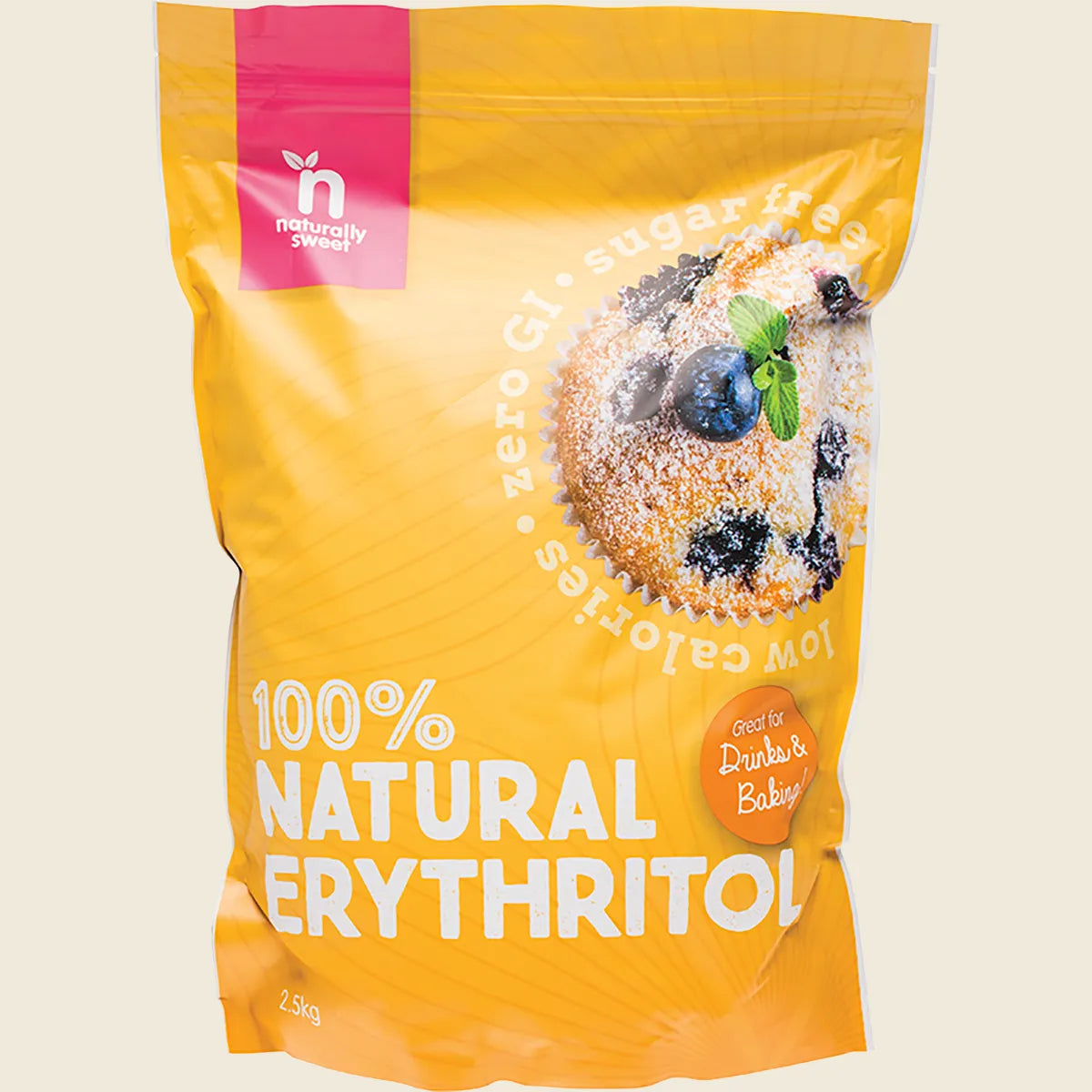 Naturally Sweet 100% Natural Erythritol 2.5kg
