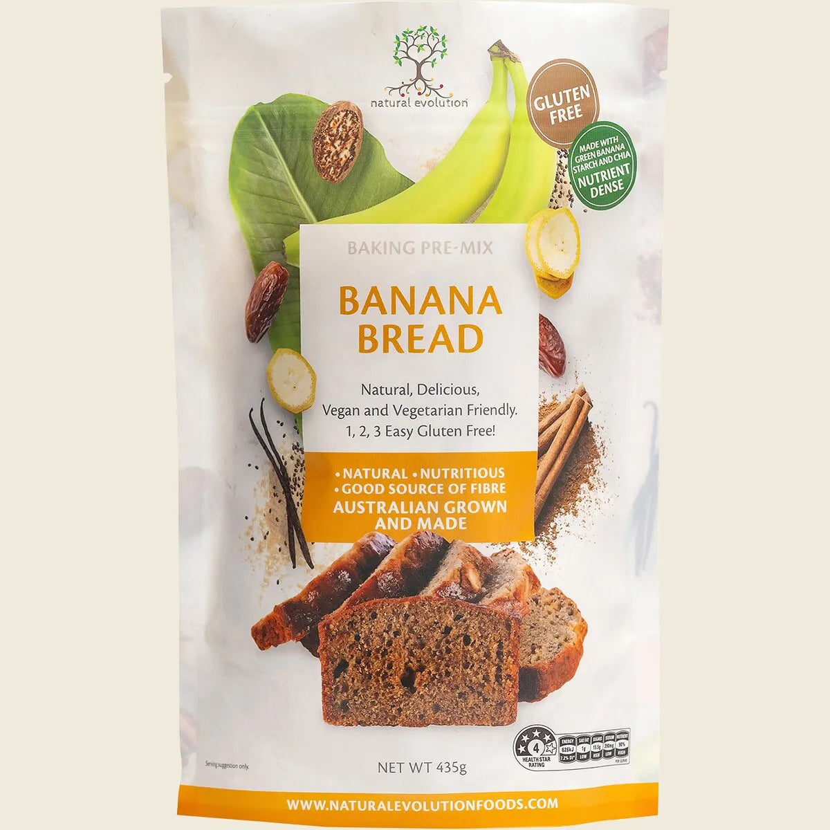 Banana Bread Mix 435g