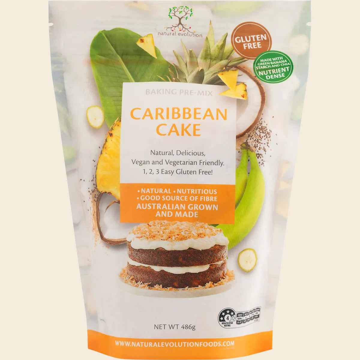 Caribbean Cake Mix 486g