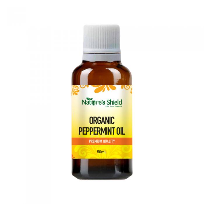 Natures Shield Organic Essential Oil Peppermint 50ml