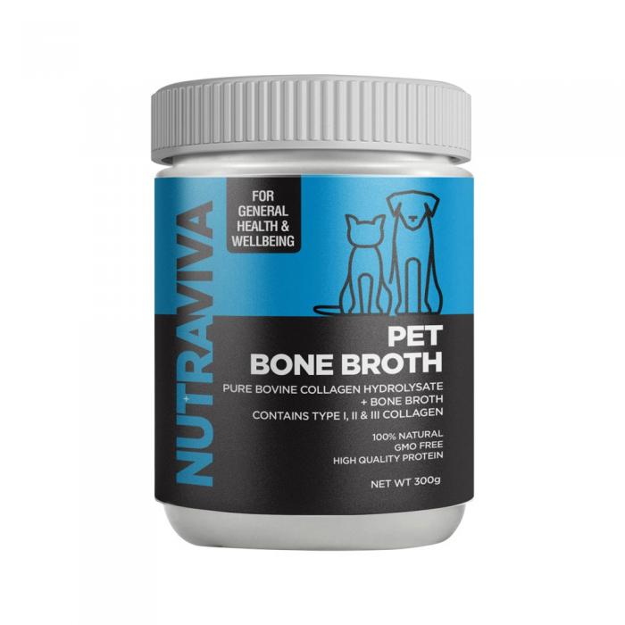Nutraviva Pet Bone Broth (pure Bovine Collagen Hydrosylate + Bone Broth) 300g