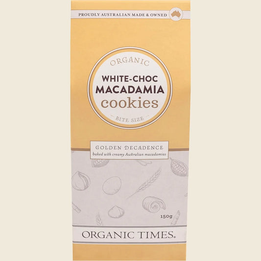 Cookies White Choc Macadamia 150g