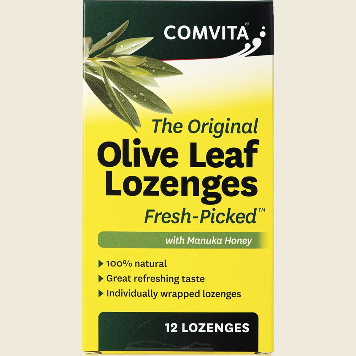 Olive Leaf Extract Lozenges with Manuka Honey 12pk