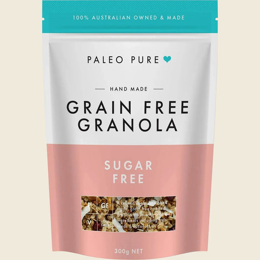 Paleo Pure Grain Free Granola Sugar Free 300g