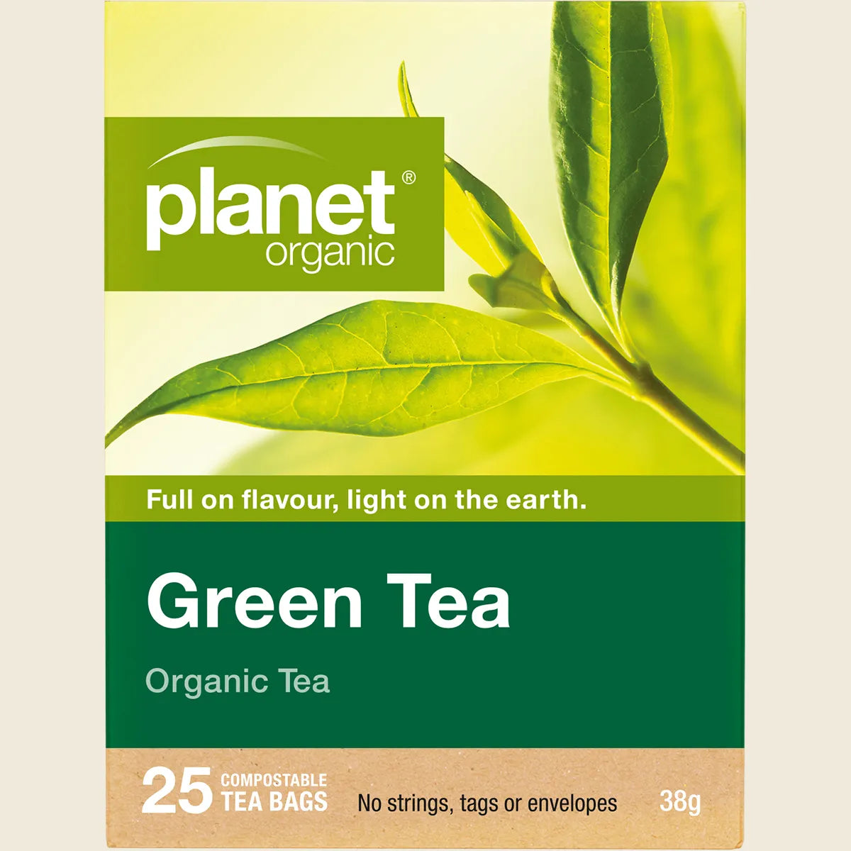 Planet Organic Organic Tea Green Tea X 25 Tea Bags