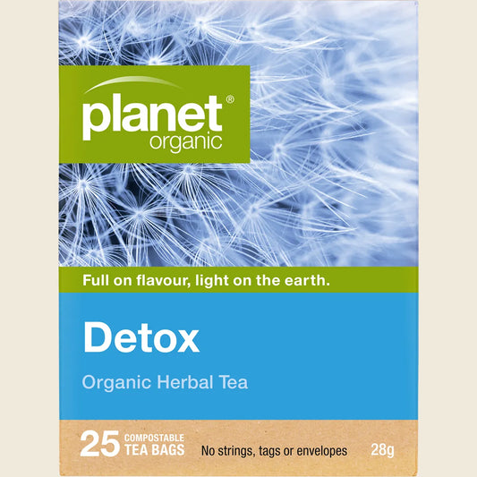 Planet Organic Organic Herbal Tea Detox X 25 Tea Bags