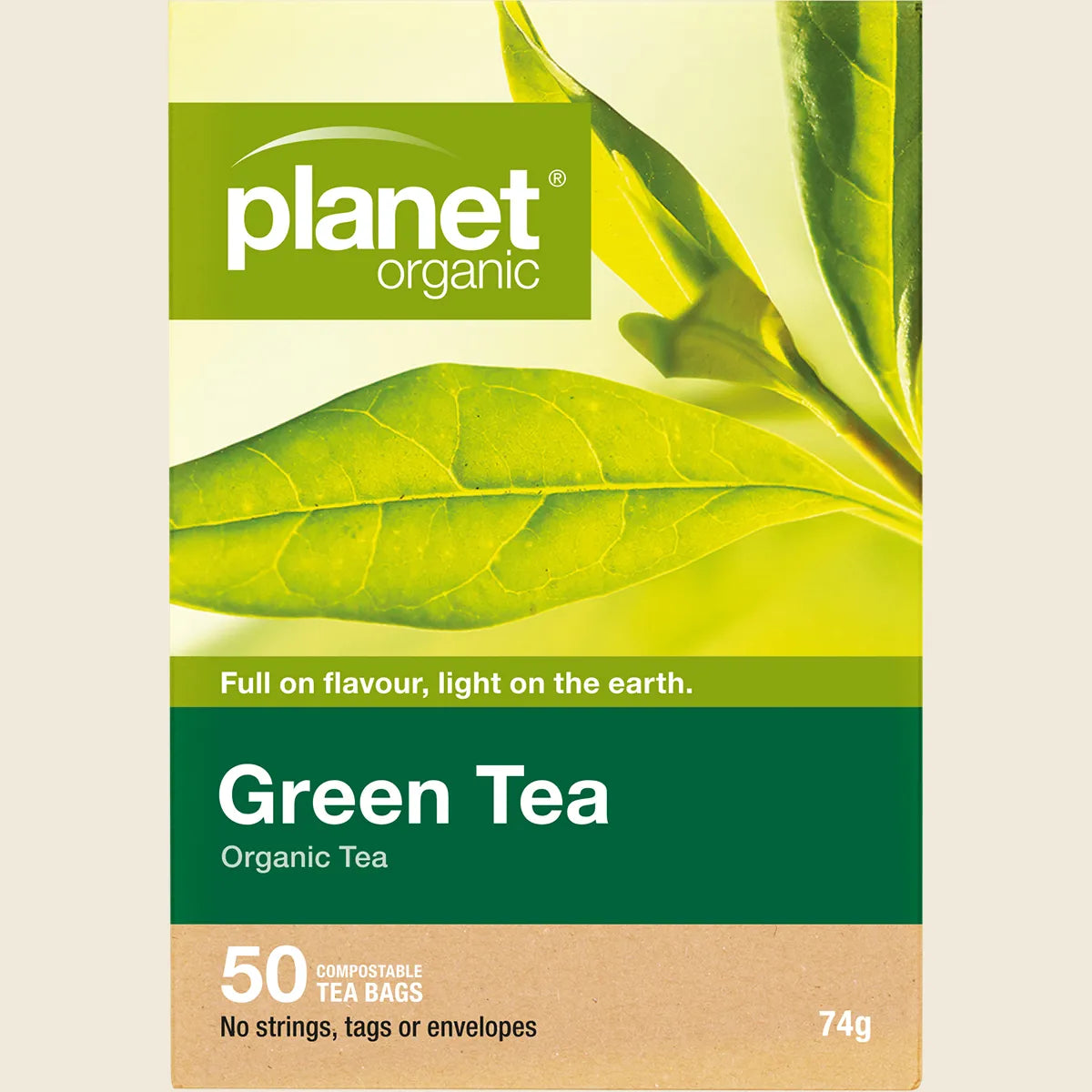 Planet Organic Organic Tea Green Tea X 50 Tea Bags