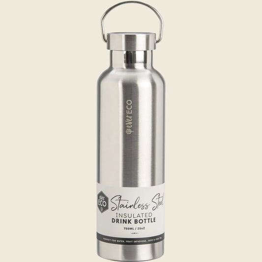 Insulated Stainless Steel Bottle Brushed Stainless 750ml