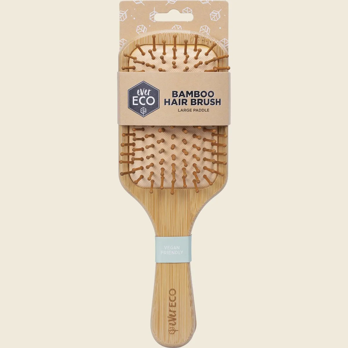 Ever Eco Bamboo Hair Brush Large Paddle