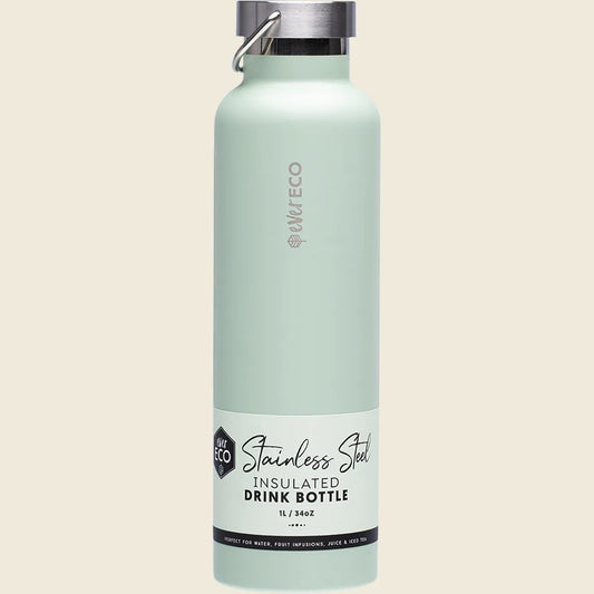 Insulated Stainless Steel Bottle Sage 1000ml