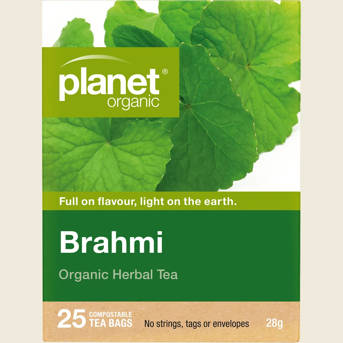 Planet Organic Organic Herbal Tea Brahmi X 25 Tea Bags
