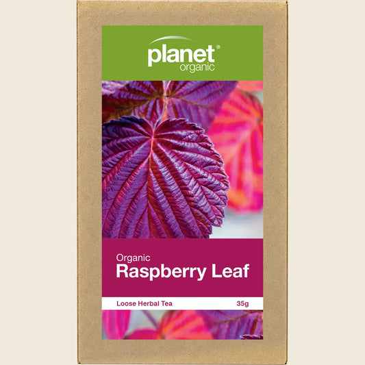 Planet Organic Organic Herbal Tea Raspberry Leaf Loose Leaf 35g
