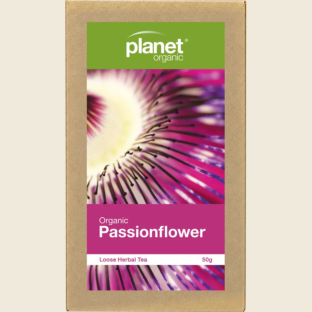 Planet Organic Organic Herbal Tea Passionflower Loose Leaf 50g