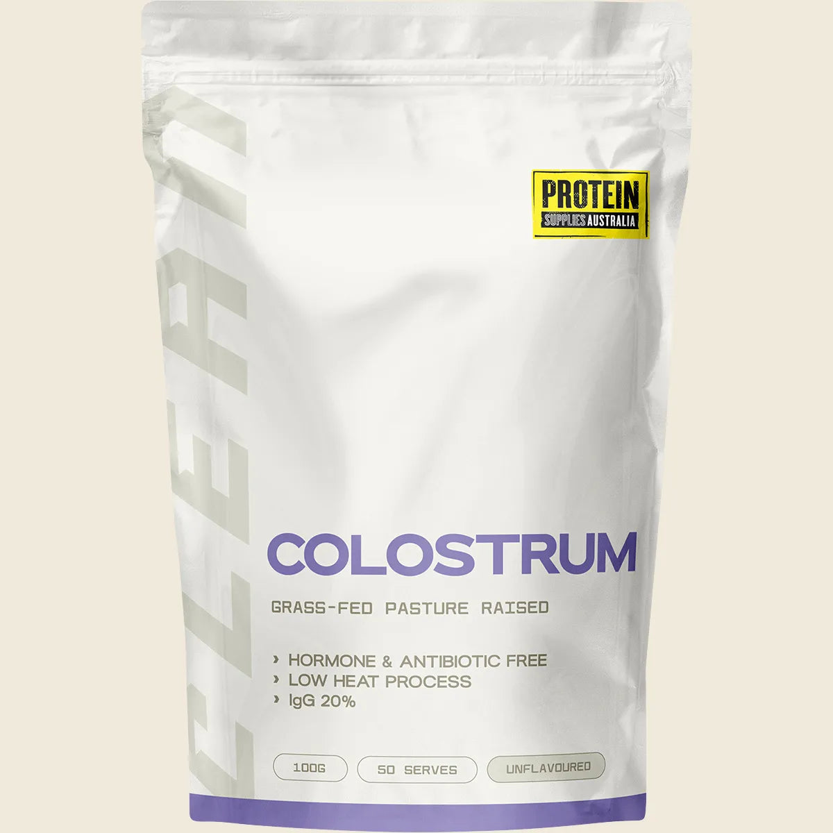 Protein Supplies Australia Colostrum Grass Fed Unflavoured 100g