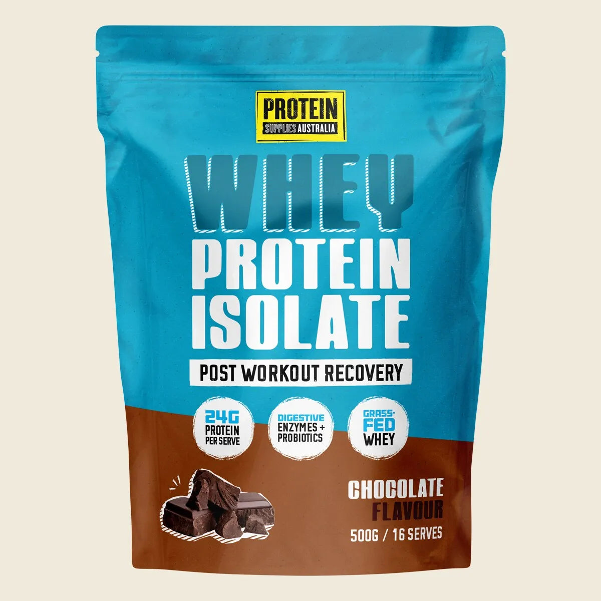 WPI Whey Protein Isolate Chocolate 500g