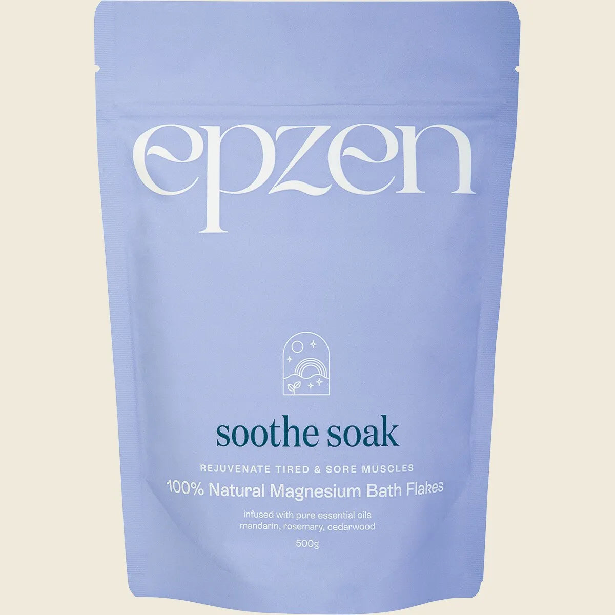 Epzen Magnesium Bath Flakes Soothe Soak 500g