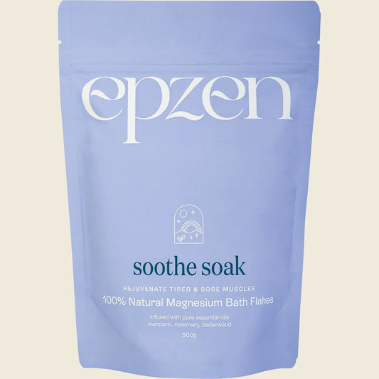 Magnesium Bath Flakes Soothe Soak 500g