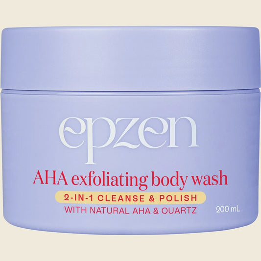 AHA Exfoliating Body Wash 2-in-1 Cleanse & Polish 200ml