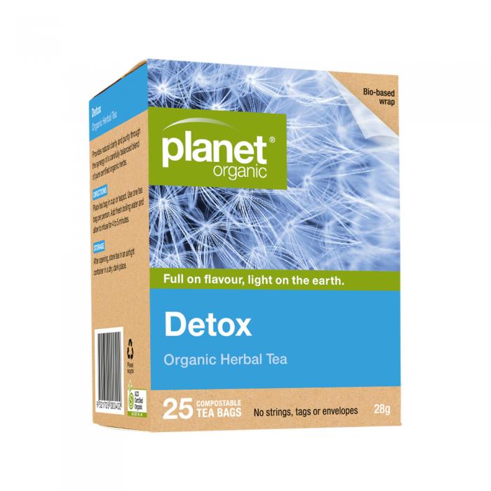 Planet Organic Organic Herbal Tea Detox X 25 Tea Bags