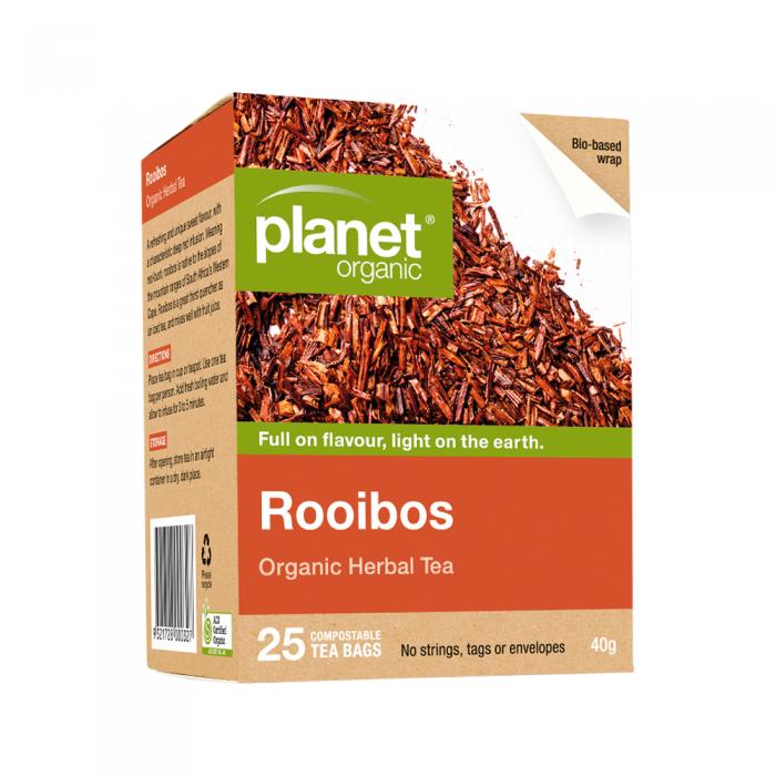 Planet Organic Organic Herbal Tea Rooibos X 25 Tea Bags