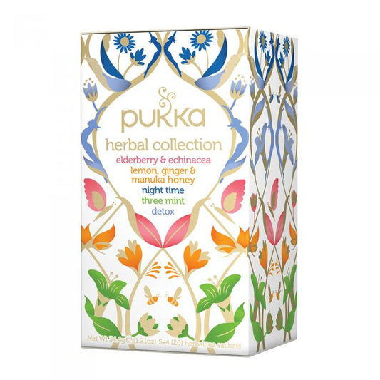 Pukka Organic Herbal Collection (4 Flavours) X 20 Tea Bags